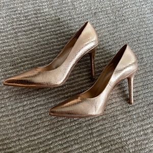 Michael Kors Rose Gold Heels